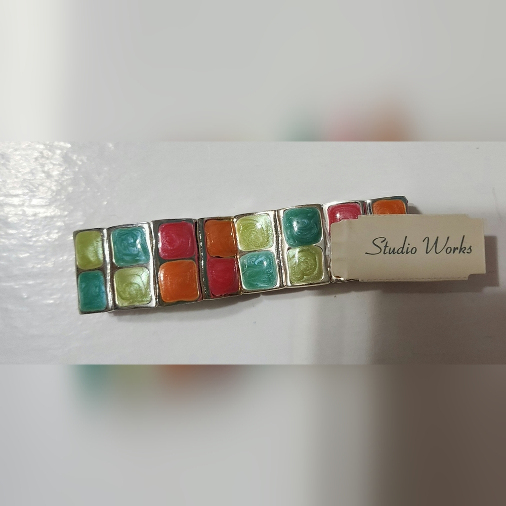Vintage rainbow bracelet